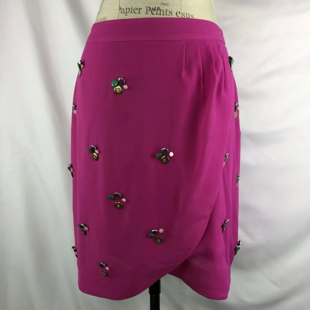 Anthro Fei Pink Ballet Notions Darling Skirt
